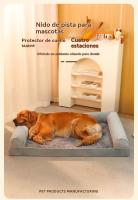Sofá para mascotas, Sofá para perros pequeños y medianos, Sofá desmontable para mascotas, Sofá de espuma con memoria para mascotas, Sofá portátil para mascotas para exteriores, Sofá cama para mascotas, Sofá impermeable para mascotas, Plegable - details 2