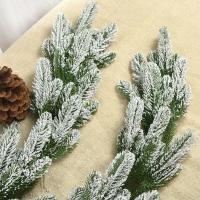 6Pcs Ramas De Pino Artificial Para Decoración De Navidad Árbol De Navidad Adornos Decoración De Mesa Sala De Estar Plantas Falsas Para El Hogar - details 2