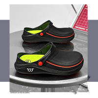 Sandalias Para Hombre Impermeables Antideslizantes Y Resistente Al Aceite Zapatos De Cocina Cómodos Clogs Para Jardín Adecuados Para Trabajar Al Aire Libre Pesca - details 11