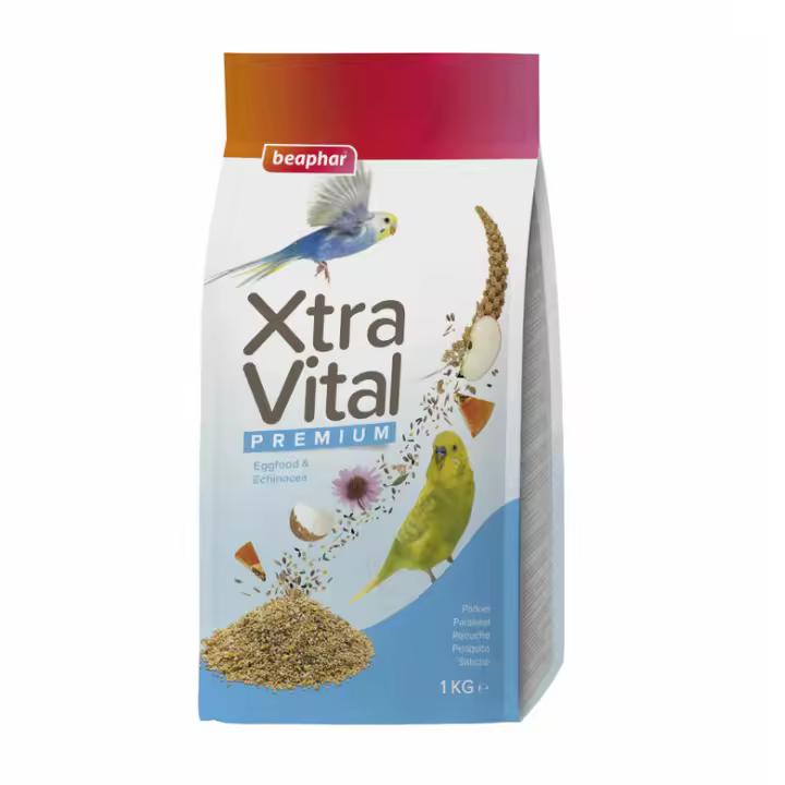 Beaphar XtraVital Premium Mezcla de Semillas para periquitos 1kg - 1