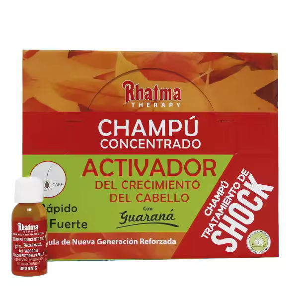 Rhatma Champu Concentrado Con Guarana 30 Ml - 1