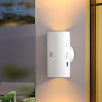 Lámpara De Pared LED Con Sensor De Movimiento RGB Caliente Recargable Magnética 3 Modos De Iluminación Luz Nocturna Para Pasillo - details 0