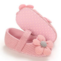 Zapatos De Bebé Para Niñas Nuevos Antideslizantes Con Lazo Suave Para El Primer Caminar De 0 a 18 Meses Zapatos De Princesa - details 3