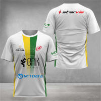 Camiseta De Tenis De Pádel Para Hombres Secado Rápido Transpirable Cuello Redondo Manga Corta Deporte Al Aire Libre Badminton Correr - details 10
