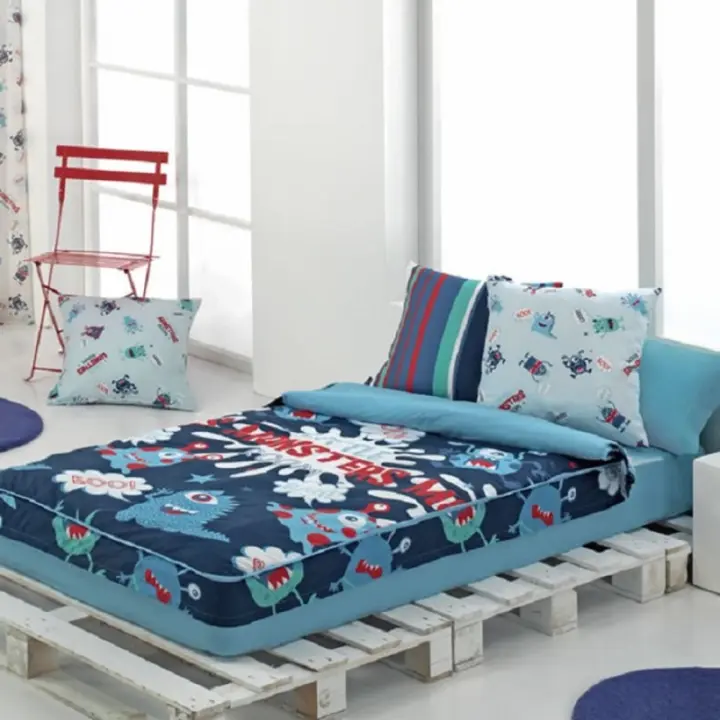 CAÑETE Saco Nórdico Monsters Cañete con Relleno Incluido - Cama 90cm - 1