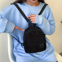 Mochila Mini Para Mujer De Cordón Sólido Y Estilo Casual Gran Capacidad Duradera Para Viajes Y Escuela Con Cierre De Cremallera - details 7