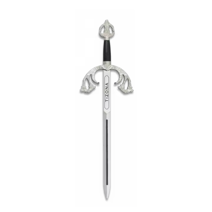 Mini Espada Tizona - Réplica histórica de una espada legendaria con detalles auténticos - ¡Imprescindible para coleccionistas! - 1