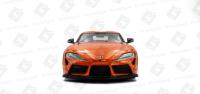 TOYOTA SUPRA GR TRIBUTE 2024 ORANGE 1:18 SOLIDO REF. S1809006 - details 3
