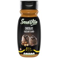Salsa Zero Sabor Chocolate Hazlnut | Pack 2 unidades | 320ml | 0% Azúcares añadidos | En postres | 9 kcal por cada 100 m | SERVIVITA - details 0