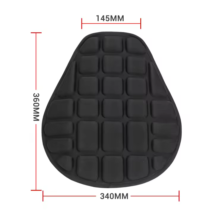 Almohadilla De Asiento De Motocicleta Gel Shock Absorber Espuma Suave Y Cómoda Transpirable Para Mayor Comodidad En Viajes - 1