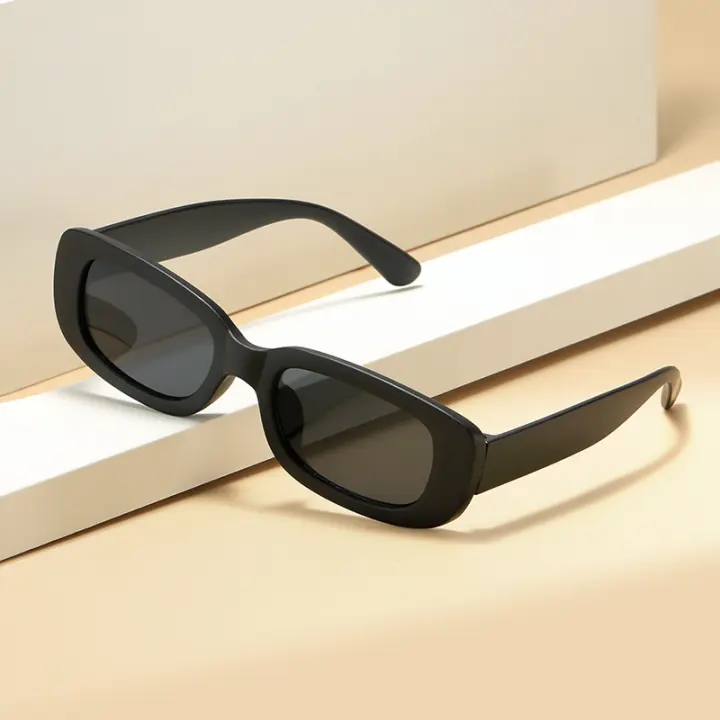 Gafas De Sol Retro Antirradiación UV Para Hombre Y Mujer Gafas Europeas Nuevas Color Negro Material De Lentes Ácrylicos Para Ciclismo - 1