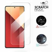 Protector De Pantalla De Vidrio Templado 4en1 Para Xiaomi Redmi Note 13 pro 5G Cubierta Total Anti-Arrugas Para Cámara Lens Compatible Con Redmi Note 13 5G 4G - details 3