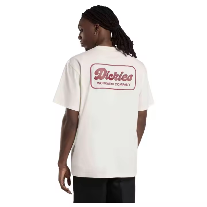 Camiseta de Manga Corta Dickies Lewistown para hombre en color beige - 1