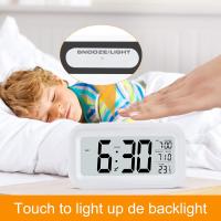 Reloj despertador digital con badería, función de Repetición, - details 4