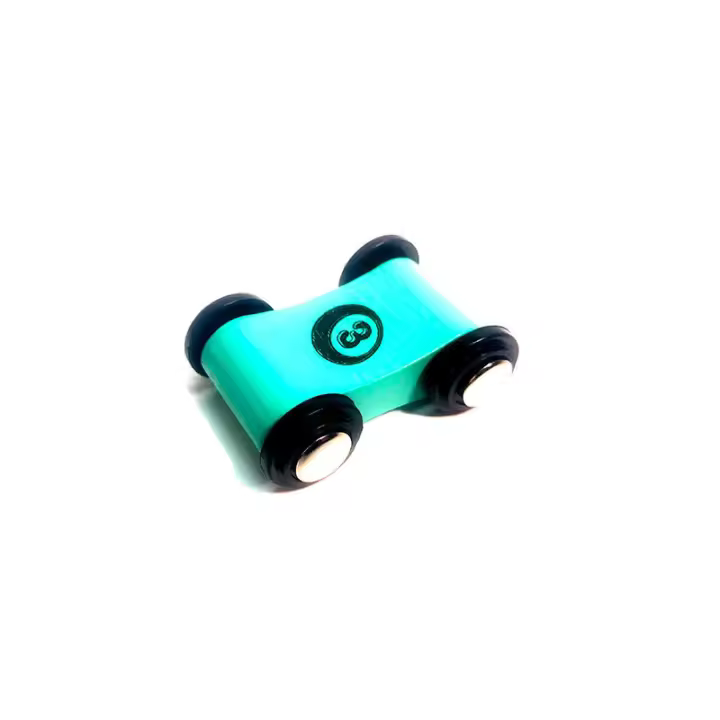 Juego De 4 Piezas De Coche De Carreras En Madera Para Niños Rampas De Reemplazo Para Juegos De Carreras Y Slides Mini Racer Para Niños - 1