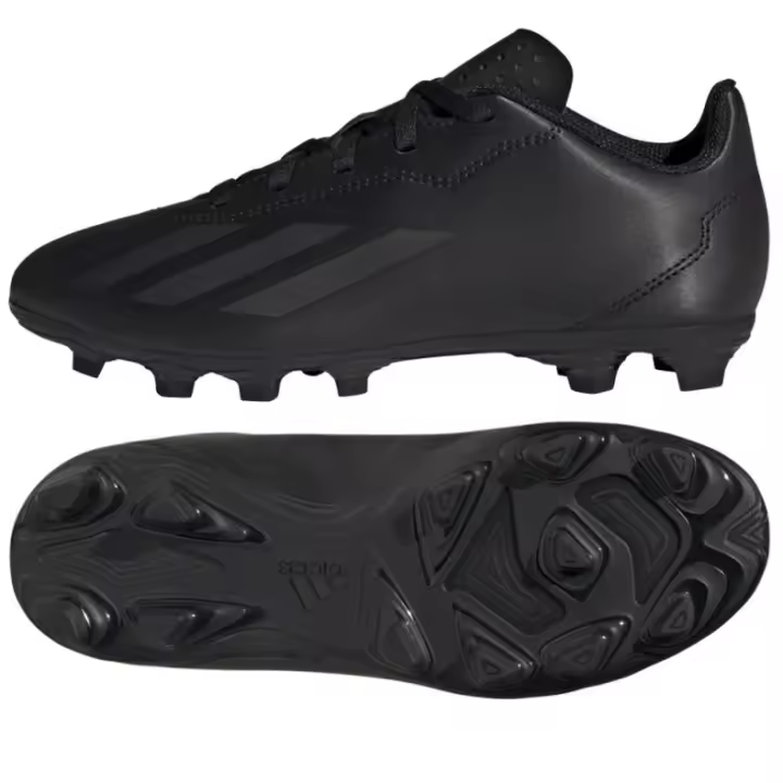 Zapatillas Adidas X CRAZYFAST.4 FxG Jr IE1590 negro botas futbol para niños - 1
