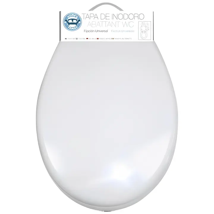 LILI HOME Tapa de Inodoro Bater Económica Universal 45.5 x 36.5 cm. es una solución práctica y funcional para cualquier baño. Fabricada en plástico de alta calidad, ofrece durabilidad y facilidad de mantenimiento. - 1