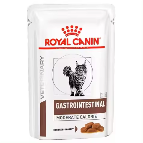 Royal Canin Gato Gastrointestinal Moderate Calorie Salsa Sobres 12 X 85 Gr - 1