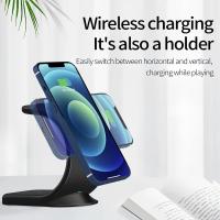 Estación de Carga Inalumbrable Compatible con iPhone, Apple Watch y AirPods - Soporte Cargador Inalumbrico 3 en 1-18W - details 1