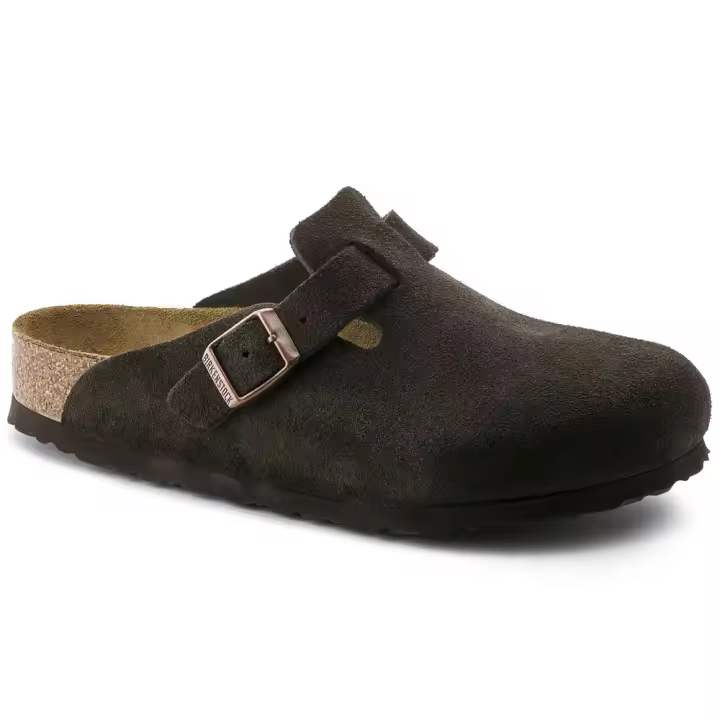 Birkenstock Zuecos Boston Vl Wb Negro - 1