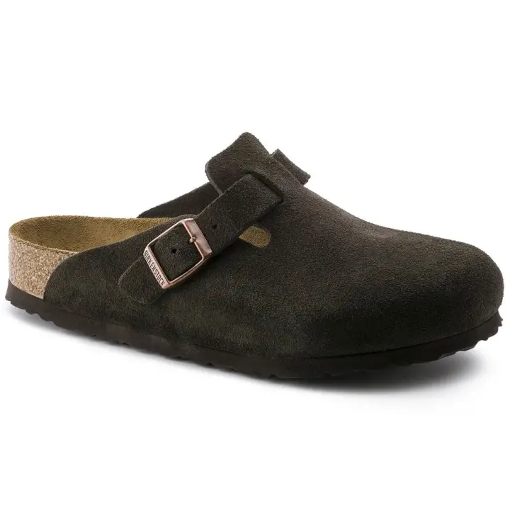 Birkenstock Zuecos Boston Vl Wb Negro - 1