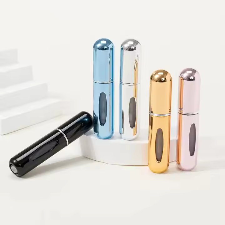 Atomizador Mini Viaje Recargable Contenedor De Perfume Portátil Botella De Fragancia Vacia 5ml Para Viajes Y Cosméticos - 1