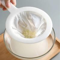 Bolsa De Filtro Para Leche De Soja Vino Nuez Té Café Aceite Yogur Red De Malla De Nylon Reutilizable Para Cocina Herramienta De Cocina Ecológica - details 1