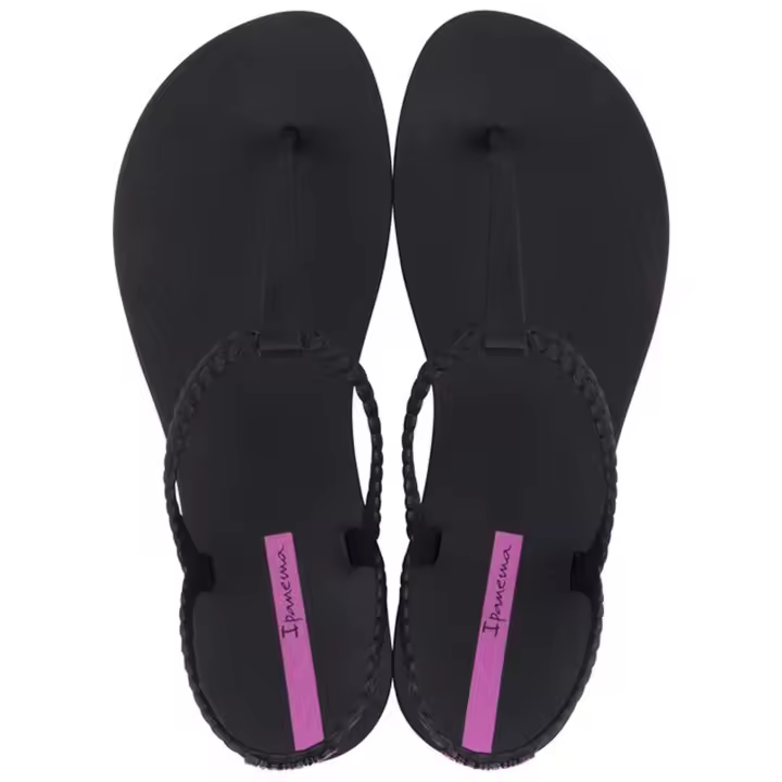 Chanclas Dedo Playa marca Ipanema modelo 27085-Ap215 para calzado mujer en color negro - 1
