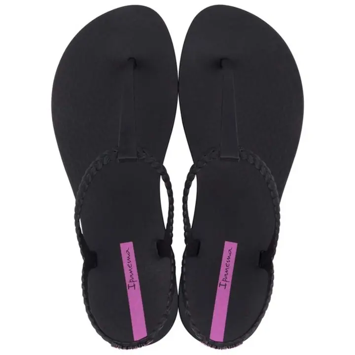 Chanclas Dedo Playa marca Ipanema modelo 27085-Ap215 para calzado mujer en color negro - 1