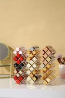 Organizador De Labiales En Acrílico Forma De Pez Con 12/16/28 Slots Estuche De Exhibición Y Almacenamiento Para Maquillaje Y Cosméticos - details 7