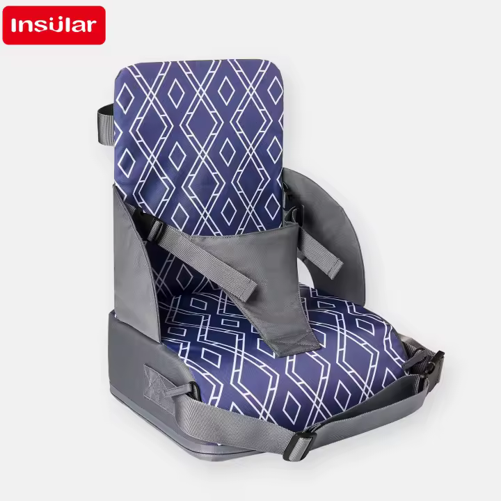 Asiento De Altura Plegable INSULAR Para Niños Cojín Para Silla De Comer Bebé Productos Para Niños Material Others Edad 0-2 Años Unisex - 1