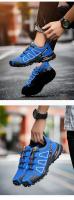 SSITO Zapatos de senderismo impermeables para hombre, Calzado ligero y de Cuero, antideslizante para caminar - details 7