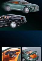 Modelo De Coche De Escala 1:24 Continental GT En Aleación Con Función Retroceso Y Luz Sonido Coche De Metal Para Colección Regalos Para Mayores De 14 Años - details 10