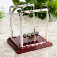 Newton's Cradle Balance De Acero Pelota De Juguete Para Oficina Y Decoración Del Hogar Pendulo De Ciencia Y Matemáticas Alivio Del Estrés Regalos Para Niños Y Adultos - details 0