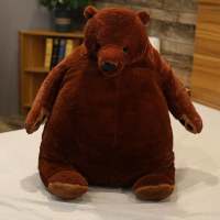 Oso De Peluche Marrón De 40cm Juguete Grande Oso Teddy Suave Cojín Almohada Para Niñas Regalos De Cumpleaños Juguetes De Animales De Peluche Unisex - details 12
