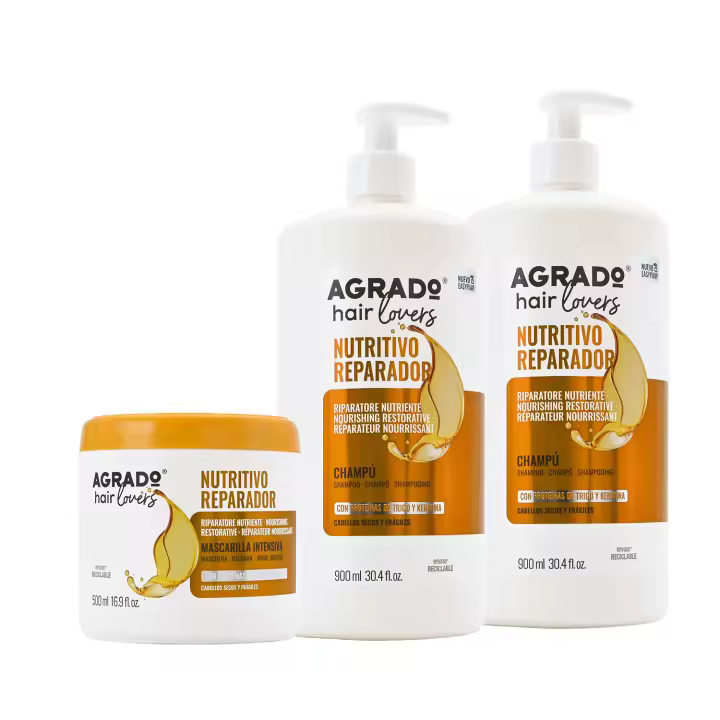 Agrado - Pack Nutritivo - Champú y Mascarilla - 1