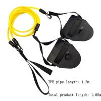 Banda De Resistencia Para Entrenamiento De Brazos Natación Equipo De Fortalecimiento Pilates Fitness Para Mujeres Material Elástico TPE - details 1