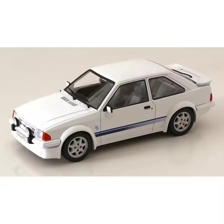 FORD ESCORT MKIII RS TURBO 1985 WHITE 1:18 MCG MODELCARGROUP - 1
