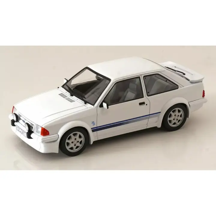FORD ESCORT MKIII RS TURBO 1985 WHITE 1:18 MCG MODELCARGROUP - 1