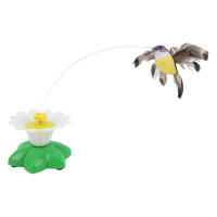 Juguete Interactivo Para Gatos Electrónico Volador Realista Movimiento De Vuelo Para Gatos Pequeños Y Animales Pequeños - details 0