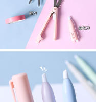 Tijeras Portátiles En Forma De Pluma Creativas Y Seguras Para Uso En Escuela Oficina Y Hogar Herramienta Multifuncional Para Cortar Papel Arte - details 9