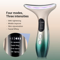 Dispositivo de microcorriente para adelgazar la cara, dispositivo de belleza para el cuello, fotones, rejuvenecimiento de la piel, antiarrugas, doble mentón, masajeador Facial - details 5