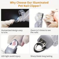 Tijeras De Uñas Para Mascotas LED Para Perros Y Gatos Fácil Y Seguro Con Luz Para Cuidado De Las Patas Animales - details 0