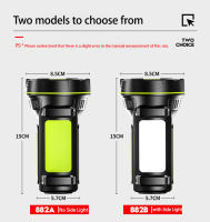 Linterna De Búsqueda LED Potente Recargable Con 2 Modos De Iluminación Torcha Eficiente Para Emergencias Senderismo Camping - details 22