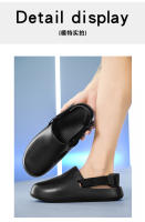 Sandalias Para Hombre Impermeables Calzado Casual Comodidad Zapatillas De Playa Antideslizantes Material EVA Talla Unida Estilo Sencillo - details 8