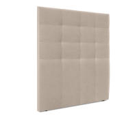 DHOME Cabecero Capitoné hasta el Suelo Cabezal 8cm tapizado ACUALINE Tela y Polipiel para Cama Dormitorio (Beige Tela) - details 0