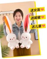 Muñeco De Peluche Transformable En Fresa Y Conejo De Zanahoria 25CM Juguete Suave Regalo Ideal Para Niños Y Adultos - details 18