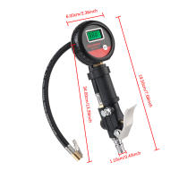 Medidor De Presión De Neumáticos Digital Universal Accesorio De Automóvil Precisión Alta Para Inflado Y Monitoreo De Coche - details 14