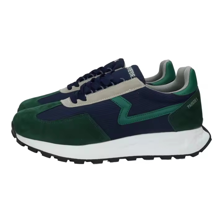 Deportivos marca PAREDES para hombre en color azul. Deportivas casuales para hombre Paredes, diseño moderno y suela cómoda - 1