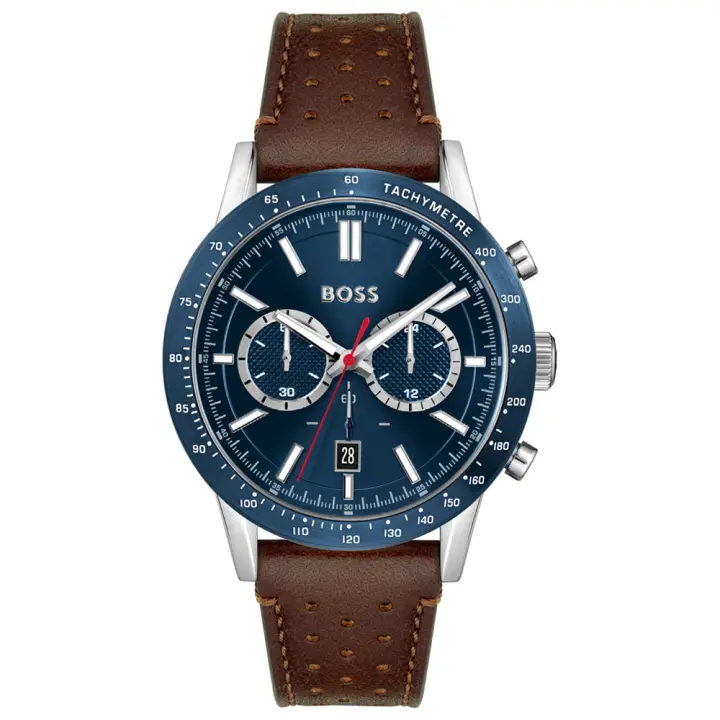 Reloj Hugo Boss Para Hombres Analógico de Cuarzo Cronógrafo Modelo 1513921, Esfera de 45MM - 1